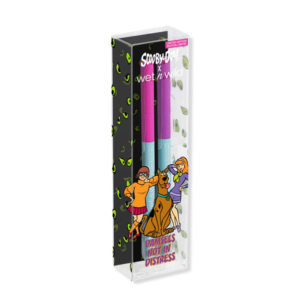 Wet N Wild Disney Lilo and Stitch Carefree Waterproof Eyeliner 2-Piece Set, Black and Blue, 16-Hour Wear
