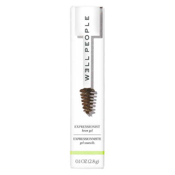 Well People Expressionist Brow Gel, Conditioning Gel for Thickening & Filling in Brows, Creates Fuller-Looking Brows, Vegan & Cruelty-Free, Brown