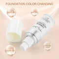 5PCS TLM Colour Changing Foundation Makeup Set Matte Liquid Full Coverage Oil Control Breathable Invisible Cover Concealer Foundation with Face