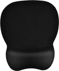Eoocoo Ergonomic Mouse Pad with Wrist Support, Mousepad with Memory Foam Wrist Rest and Non-Slip Base for Computer, Cafe, Home & Office, 9.64 X