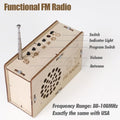 STEM Science Kits for Kids Boys Toys Age 5-7 8-12 8-13 Birthday Gifts for 6 7 8 9 10 11 12 13 14 Year Old Boys Girls Teen DIY FM Radio Building