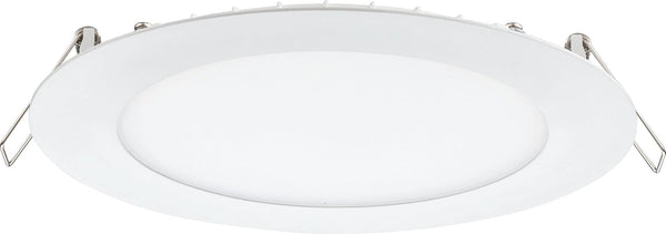 Juno LED Recessed Lights 6 Inch round Wafer Downlight, 5-In-1 Switchable White Color Temperature, 120 Volts, 6-Inch Ultra-Thin Flat Trim, Matte