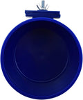 Lixit Quick Lock Removable Cage Bowls for Rabbits, Birds, Dogs, Cats, Gunea Pigs and Other Small Animals. (20Oz, Blue)