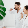 Large Long Head Toothbrush, 4-Pack, Upgraded Hard & Firm Charcoal Bristles, Whitening Teeth, Removing Plaque, Brace, Cigarette, Coffee and Other