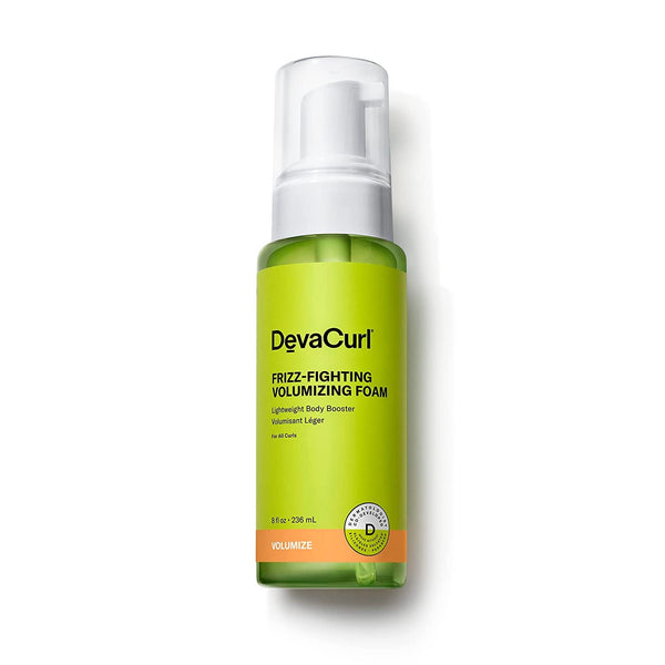 Devacurl Frizz-Fighting Volumizing Foam Lightweight Body Booster | Adds Volume and Fullness | up to 48 Hours Humidty Resistance | All Waves,