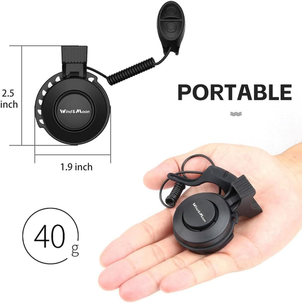 Electronic Bike Horn 120db Cycling Electric Bicycle Horn 4 Sound Modes with Rechargeable Battery Waterproof Bicycle Bell for Kids Boys Adults