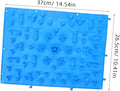 SUPVOX 5Pcs Foot Reflexology Training Mat Acupressure Pad for Foot Massage Toe Pressure Massager for Muscle Relaxation and Relief