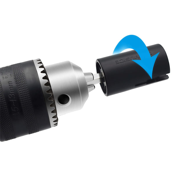 Hexagonal Drill Bit Tuning Peg Winder for Electric Acoustic Guitar Bass String Change Maintenance, Attaches to Power Screwdriver or Power Drill