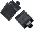 Adjustable Steel Pilaster Shelf Clip Support, Shelving Bracket Clips for Metal and Wood Shelves (14, Black)