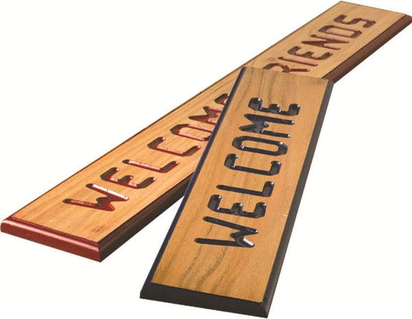 Milescraft 1212 Signpro Sign Making Kit for Routers- 2.5 In. & 1.5 In. Horizontal Letters (166 Templates), 1.5 In. & 2.5 In. Vertical Numbers (80