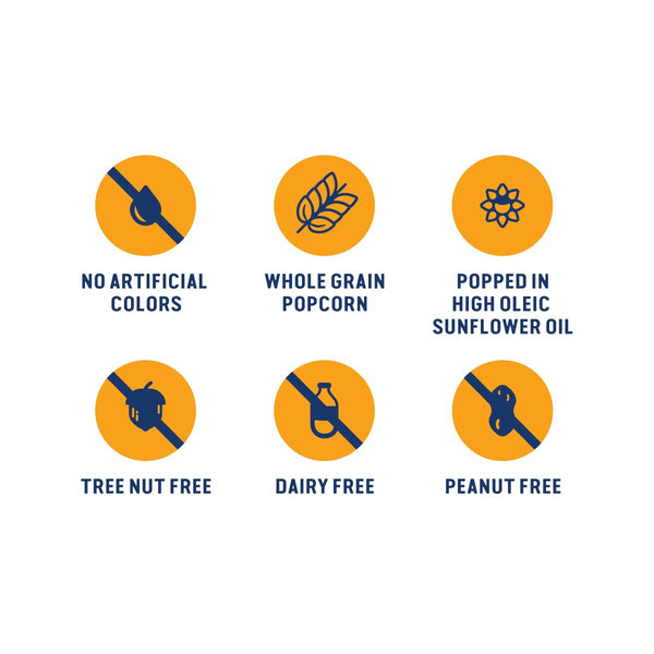 Skinnypop White Cheddar Popcorn, Gluten Free, Non-Gmo, Healthy Snacks, Skinny Pop, 4.4Oz Grocery Size Bag