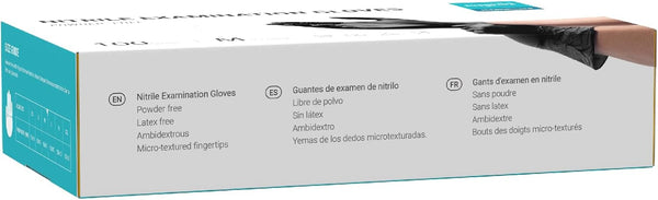 Nitrile Examination Gloves, Pack of 100