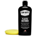 CAR GUYS Plastic Restorer | Bring Plastic, Rubber, and Vinyl Back to Life! | User Friendly Trim Restorer | Safe Auto Detailing Supplies | 8 Oz Kit
