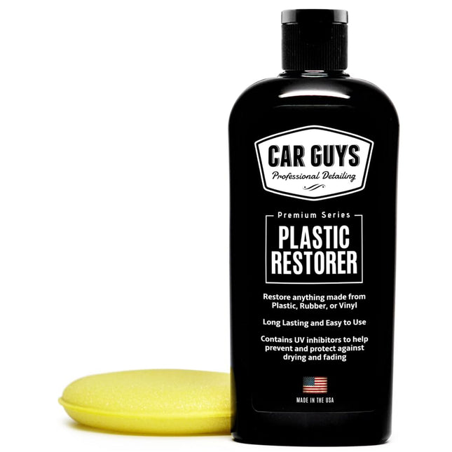 CAR GUYS Plastic Restorer | Bring Plastic, Rubber, and Vinyl Back to Life! | User Friendly Trim Restorer | Safe Auto Det