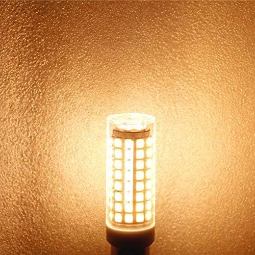E12 LED Light Bulb, Dimmable E12 Candelabra Base Light Bulbs, 70-75W Equivalent 750 Lumens, 4 Packs for Chandelier, Ceiling Fan, Desk Lamp (Warm