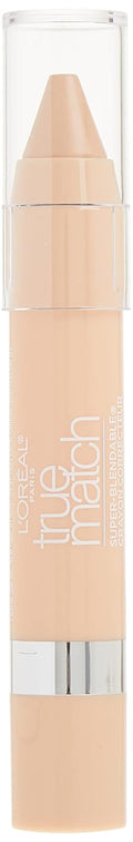 L'Oreal Paris True Match Super Blendable Crayon Concealer, Fair/Light Neutral, 0.1 Oz.