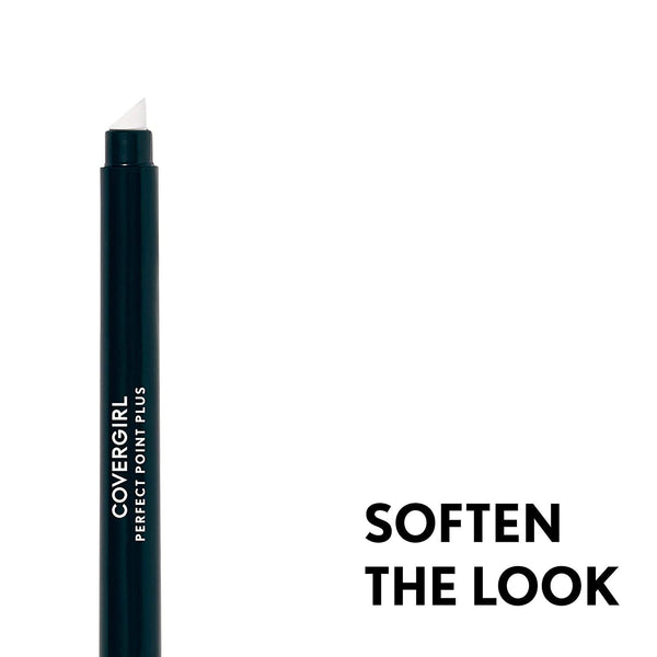 Covergirl Perfect Point plus Self-Sharpening Eyeliner Pencil, Black Onyx, Pack of 2 (Packaging May Vary)