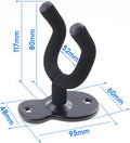 Donux Guitar Wall Mount,Ukulele Hanger Hook Holder Stand Guitar Hangers Hooks for Acoustic Electric Bass Guitars and Ukulele (2 Set)