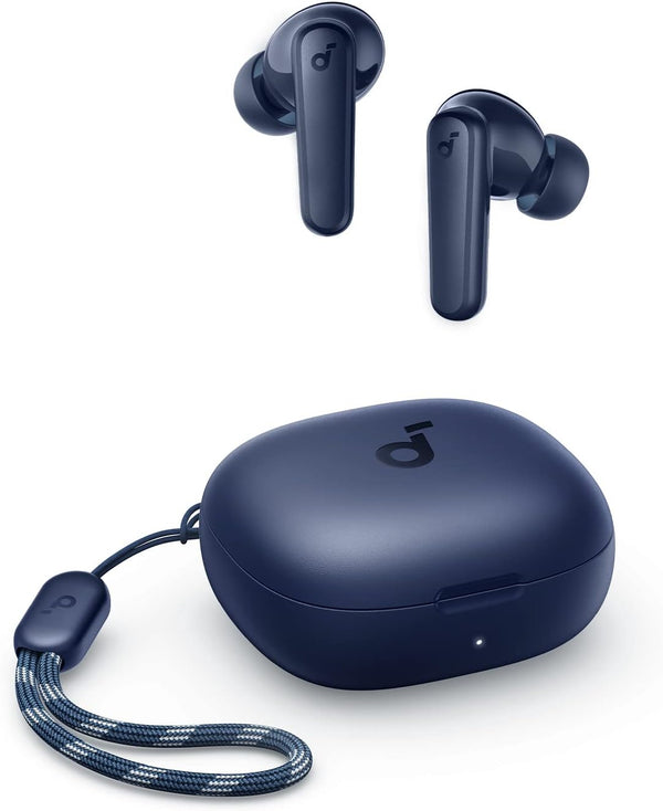 Soundcore by Anker P20I True Wireless Earbuds, 10Mm Drivers with Big Bass, Bluetooth 5.3, 30H Long Playtime, Water-Resistant, 2 Mics for AI Clear