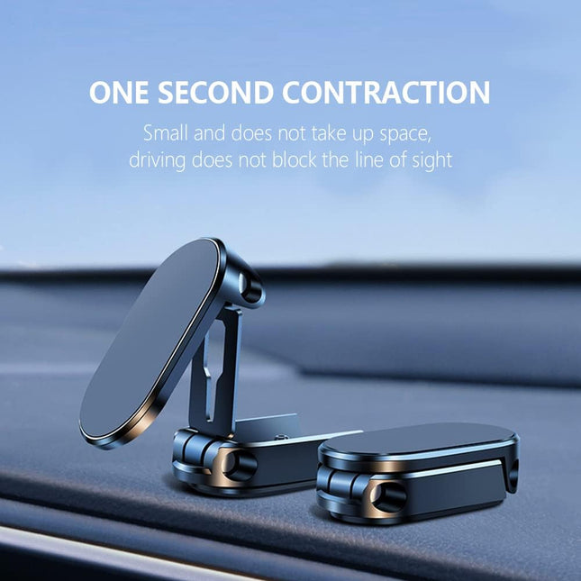 Magnetic Phone Holder for Car,Foldable Phone Mount Multi-Functional 360Â°Rotation,Magnet for Car Dashboard Phone Holder 
