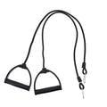 IMIKEYA Resistance Bands: 1 Pair Stepper Resistance Band Fitness Exercise Bands with Handles Fitness Bands Pull Ropes Exercising Bands Resistance