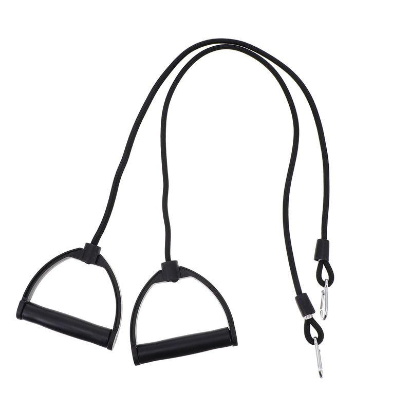 IMIKEYA Resistance Bands: 1 Pair Stepper Resistance Band Fitness Exercise Bands with Handles Fitness Bands Pull Ropes Exercising Bands Resistance