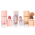 URQT Highly Pigmented Liquid Contour - Built-In Sponge Tip Sculpted Complexion Wand Contour Long Lasting Natural Buildable Highlighters Contour