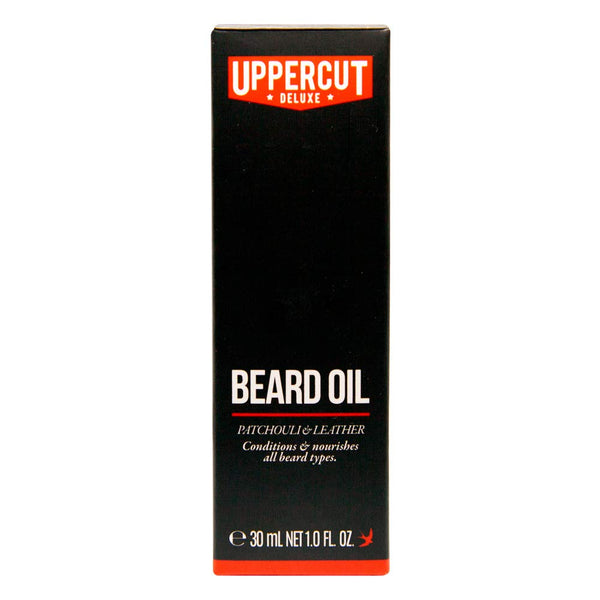 UPPERCUT DELUXE Conditioning Beard Oil, Patchouli & Leather Scent, 1 Fl. Oz.