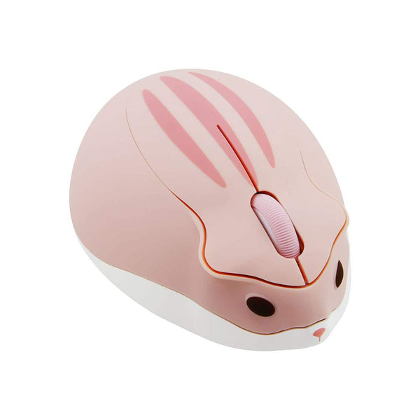 2.4Ghz Wireless Mouse Cute Hamster Shape Less Noice Portable Mobile Optical 1200DPI USB Mice Cordless Mouse for PC Laptop Computer Notebook