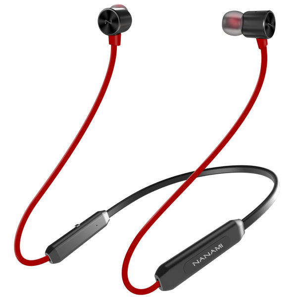NANAMI Bluetooth Headphones Wireless Earbuds Sports Magnetic Neckband Wireless Headsets, Hifi Stereo Deep Bass Bluetooth 5.0 Earphones IPX7