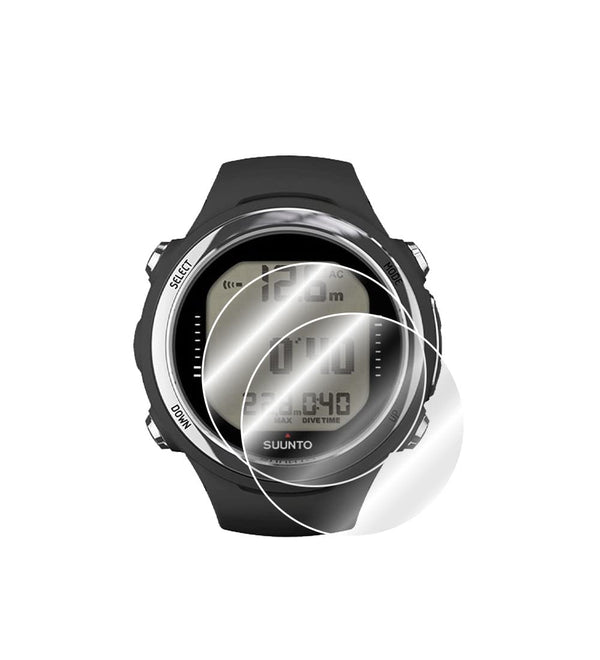 IPG for SUUNTO D4I - D4F Diving Watch Screen Protector (2 Units) Invisible Ultra HD Clear Film anti Scratch Guard-Smooth/Self-Healing/Bubble -Free
