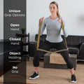 THERABAND CLX Resistance Band with Loops, Fitness Band for Home Exercise and Full Body Workouts, Portable Gym Equipment for Home Training, Gift