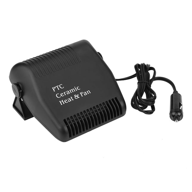 Car Heater Defroster,12V Cooling Fan Heater 2 in 1 Portable Fast Heating Low Noise Car Ceramic Heating Windshield Defros