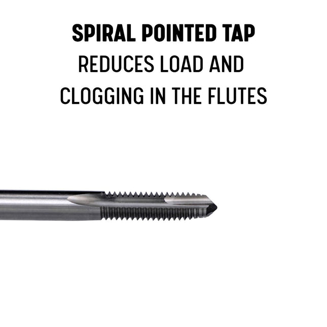 Drill America - DWTG4X.7 M4 X .7 High Speed Steel 2 Flute Spiral Point Tap, DWT Series