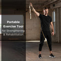 THERABAND CLX Resistance Band with Loops, Fitness Band for Home Exercise and Full Body Workouts, Portable Gym Equipment for Home Training, Gift