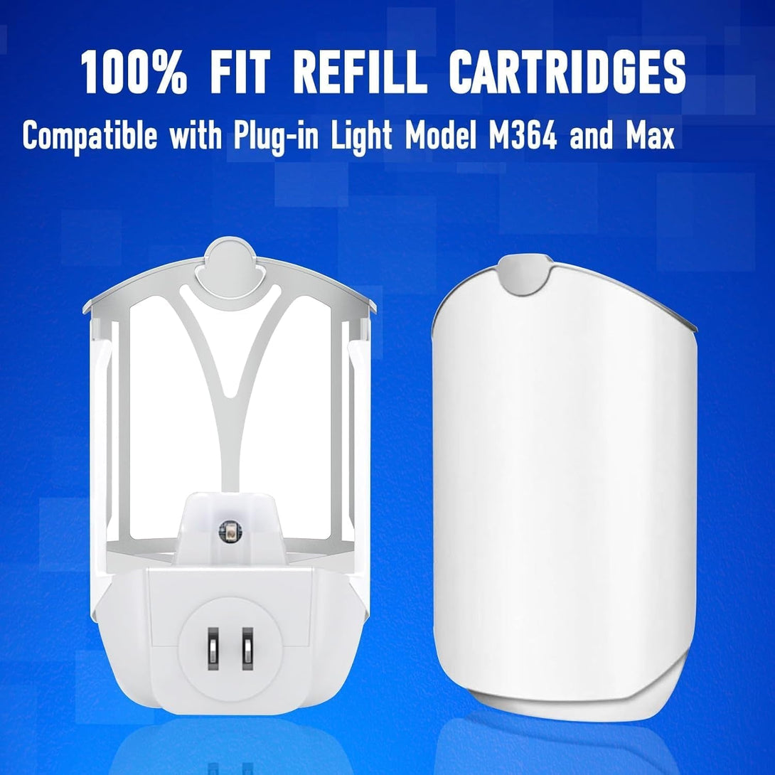 10 Pack Refill Cartridge Kit Compatible with ZIVO M364 and Max Plug-In Light, Replacement Fit for Z3VO (10 Pack)
