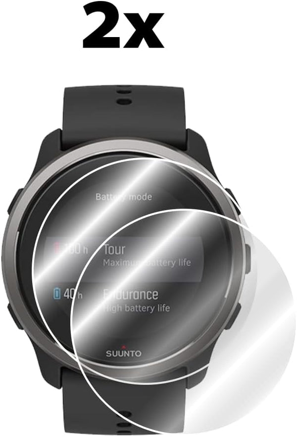 IPG for SUUNTO 5 Peak GPS Watch Screen Protector (2 Units) Invisible Ultra HD Clear Film anti Scratch Guard-Smooth/Self-Healing/Bubble -Free for 5