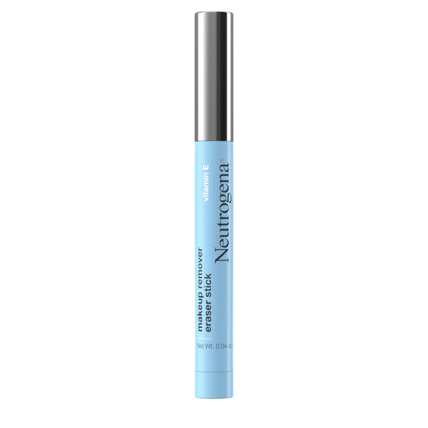 Neutrogena Makeup Remover Eraser Stick with Vitamin E, Easy-To Use & Travel-Friendly Makeup Removing Gel Pen for On-The-Go Touch-Ups of Stray or