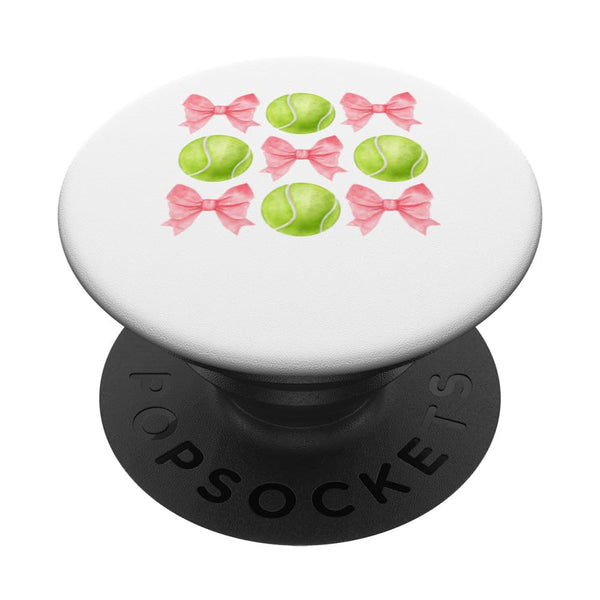 Tennis Mom Sister Tween Teen Girl Girly Pink Bow Preppy Popsockets Standard Popgrip