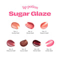 Lip Potion Sugar Glaze Tint | K-Beauty High-Shine & Long-Lasting Lip Tint | Hydrating, Non-Sticky Glossy Finish | 7 Shades | 0.3 Oz (No.5 Mauve Ball)