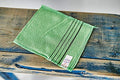 9Pcs Genuine Korean/Asian Exfoliating Bath Washcloth, Skin Massage (Green 6Pcs, Red 3Pcs) Genuine Korean Italy Towel, Removing Dry, Dead Skin