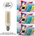 E12 LED Light Bulb, Dimmable E12 Candelabra Base Light Bulbs, 70-75W Equivalent 750 Lumens, 4 Packs for Chandelier, Ceiling Fan, Desk Lamp (Warm