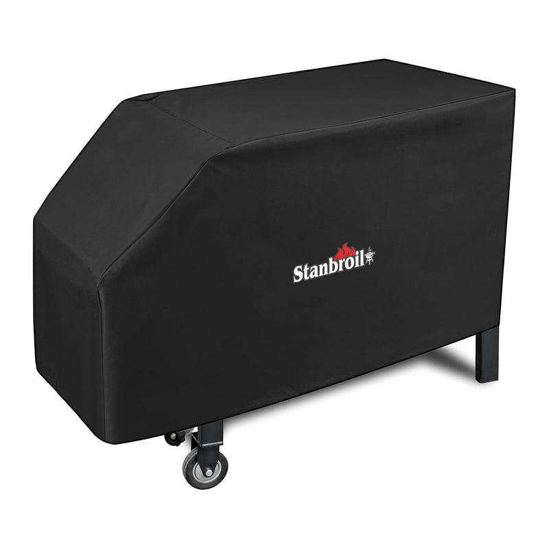 Stanbroil 28" Griddle Cover for Blackstone 2 Burner Grills, 600D Heavy Duty Waterproof Anti-Uv Canvas Flat Top BBQ Cover for Blackstone 28