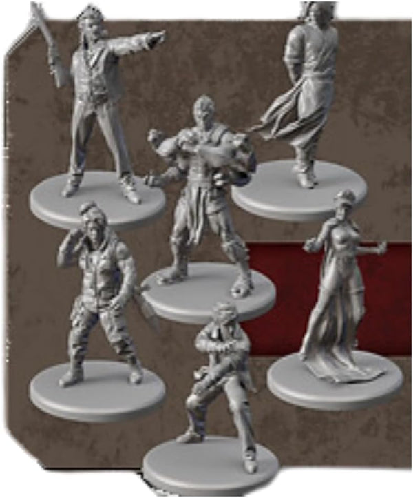 Blacklist Games Street Masters Board Game Bundle: Essence of Evil Expansion, Tide of the Dragon Expansion, and Boss Minis Pack 1 (58 Miniatures)