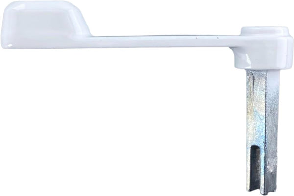 Sliding Patio Door Latch Lever for Milgard, White