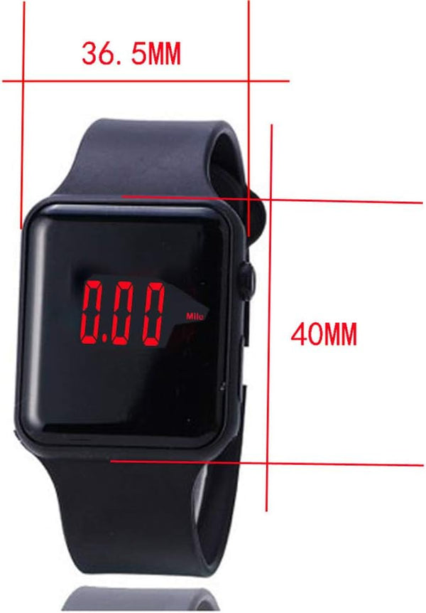 Weicam 10 Pack Unisex Men Women LED Wrist Watch Silicone Electronic Sports Watch Bracelet Whole Watches