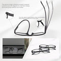 BLS BLUES Reading Glasses for Women/Men Blue Light Blocking, Fashion Readers anti Eye Strain/Migraine Eyeglasses 6 Packs/Case