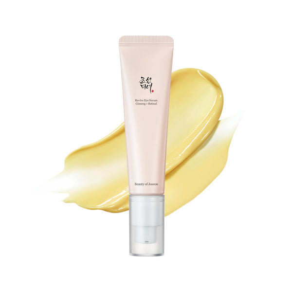 Beauty of Joseon Revive Eye Serum with Retinal Niacinamide Correction for Puffy Eye Bags Fine Lines Dark Circles Wrinkles, Korean Skin Care 30Ml,