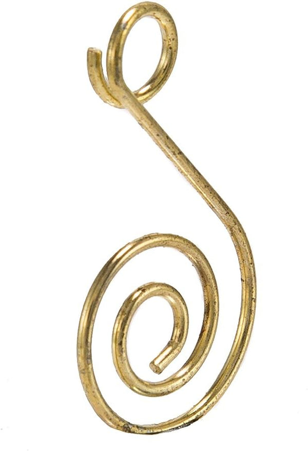 Kurt Adler Ornament Hook, 1.25-Inch, Gold, Set of 50 for Christmas