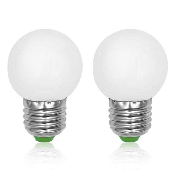 LED Light 30W Equivalent G14 G45 Edison Bulb 120V 3W Cool White 6000K 260 Lumens Bulbs E26 Medium Screw Base Lightbulb for Bathroom, Vanity